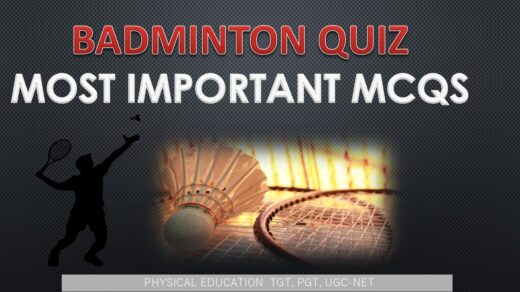 Ace Your PE Exam: 40 Important Badminton Quiz MCQs