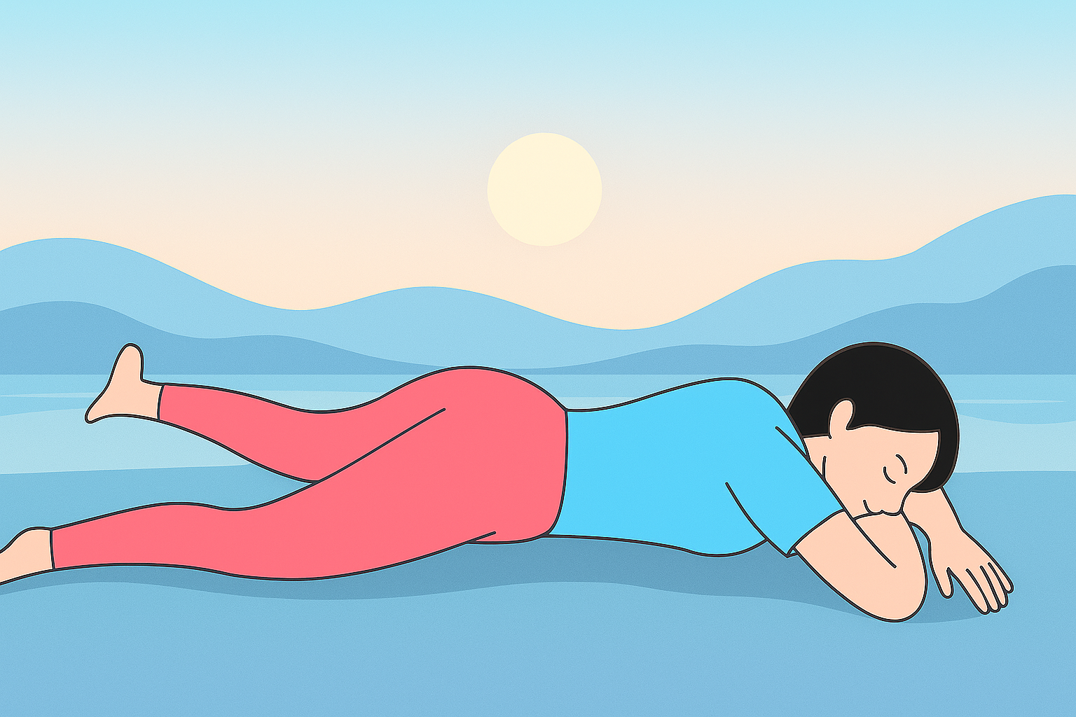 Makrasana: The Crocodile Pose 1 You are currently viewing Makrasana: The Crocodile Pose