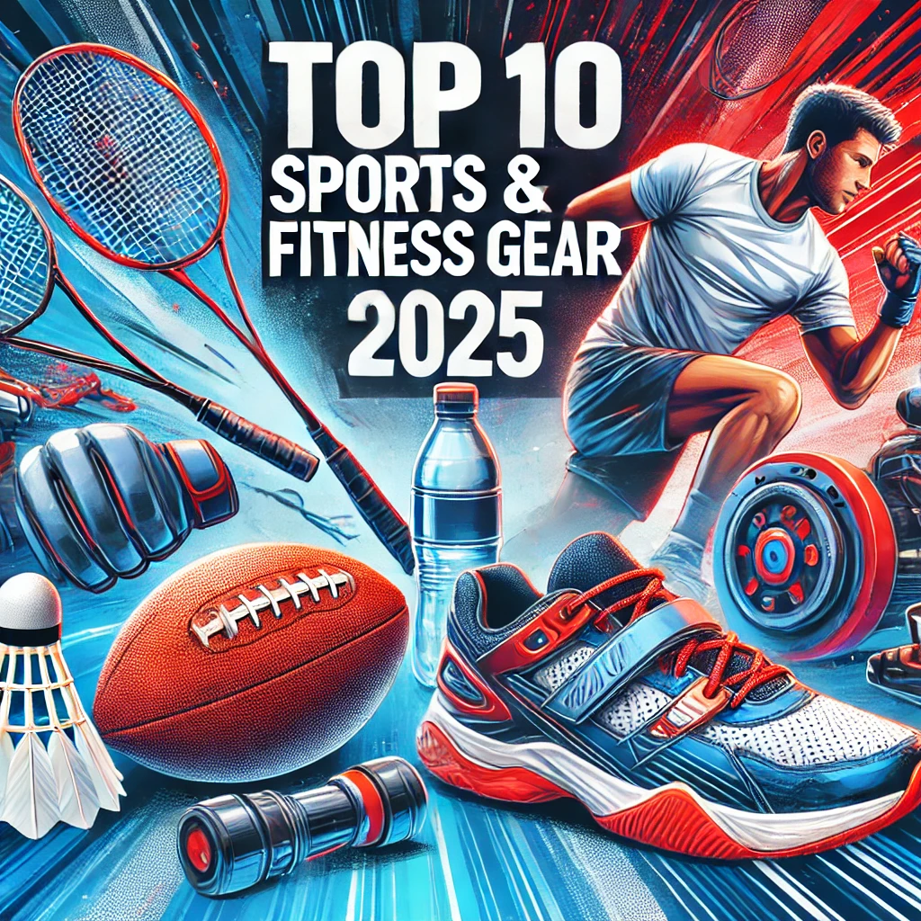 Top 10 Must-Have Sports & Fitness Gear for Every Athlete (2025 Edition) 1 You are currently viewing Top 10 Must-Have Sports & Fitness Gear for Every Athlete (2025 Edition)